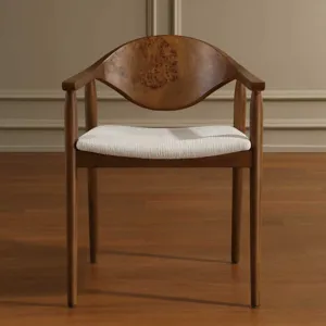 Augusta Burl Dining Chair