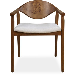 Augusta Burl Dining Chair