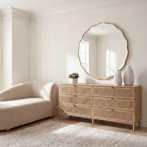 Coast 6 Drawer Rattan Chest