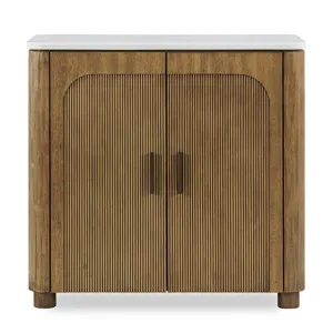 Mebarak Reeded 2 Door Cabinet