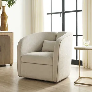 Vega Ecru Swivel Chair