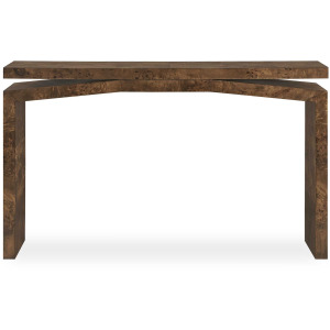 Naoko Burl Wood Console Table