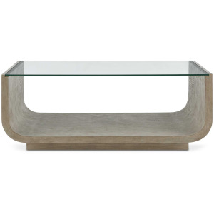 Maeva Modern Glass Coffee Table