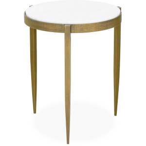Ocilla Antique Brass Accent Table