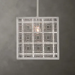 Pendleton 1 Light Nickel Pendant