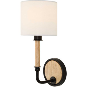 Franconia 1 Light Wooden Sconce