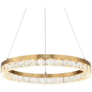 Segovia Round Crystal LED Chandelier