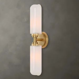 Wellsville 2 Lt Brass Sconce