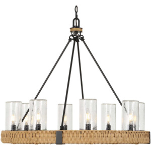 Palm Royal 8 Light Indoor-Outdoor Chandelier