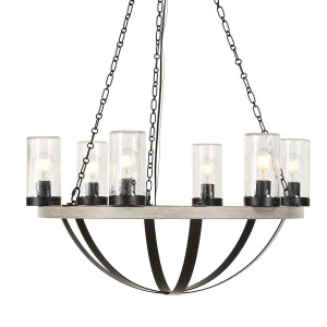 Edgecomb 6 Light Indoor-Outdoor Chandelier
