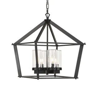 Evanston 4 Light Indoor-Outdoor Pendant