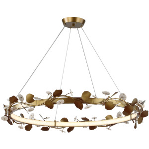 Biscotti LED Bronze Chandelier