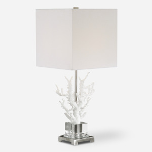 Corallo White Coral Table Lamp