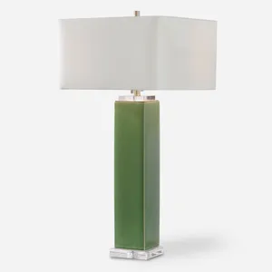 Aneeza Tropical Green Table Lamp