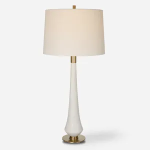 Marille Ivory Stone Table Lamp