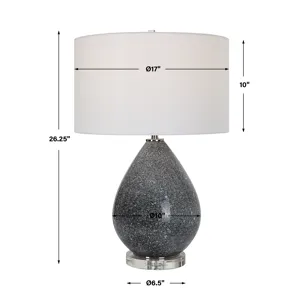 Nebula Speckled Glaze Table Lamp