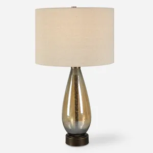 Baltic Teardrop Glass Table Lamp