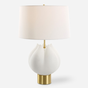 In Bloom White Table Lamp