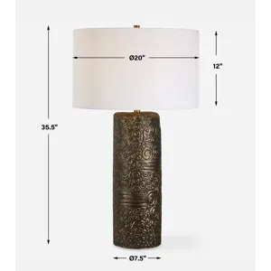 Malaga Brass Table Lamp