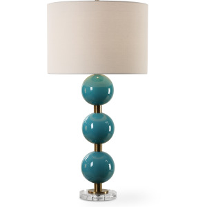Palawan Blue Glaze Table Lamp