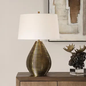 Knowles Brass Table Lamp