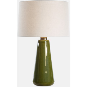 Kelley Moss Green Table Lamp