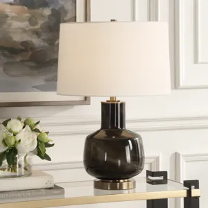 Buchanan Charcoal Table Lamp