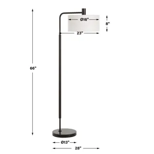 Richie Black Floor Lamp