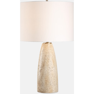 Maury Travertine Table Lamp