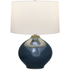 Corrine Deep Blue Table Lamp