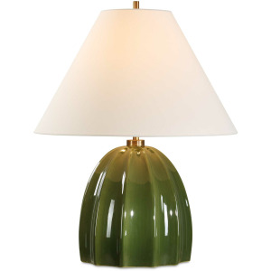 Renna Moss Green Table Lamp
