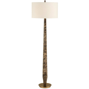 Tyree Brown Marble Floor Lamp