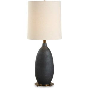 Bower Matt Black Table Lamp