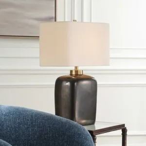 Quentin Dark Bronze Table Lamp