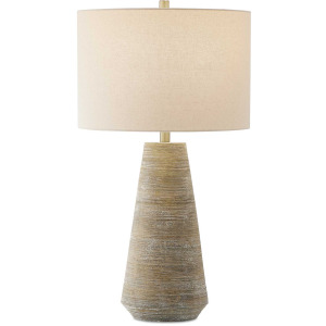 Mosier Rustic Beige Table Lamp