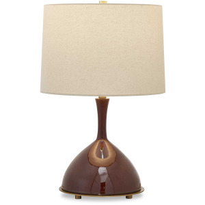 Colette Burgundy Table Lamp