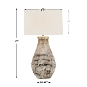 Dorothea Textured Table Lamp