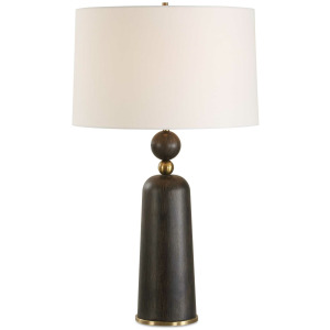 McQuinn Dark Walnut Table Lamp