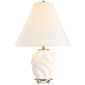 Bora White Accent Lamp