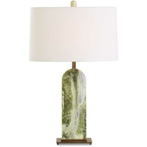 Moorea Green Marble Table Lamp