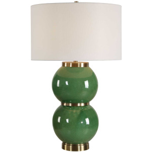 Banner Green Spheres Table Lamp