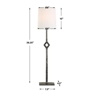 Puncture Cordless Iron Buffet Lamp