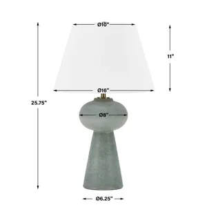 Elwyn Light Blue Table Lamp