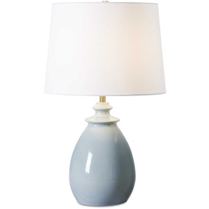 Lorene Light Blue Table Lamp
