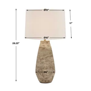 Dunford Aged Table Lamp