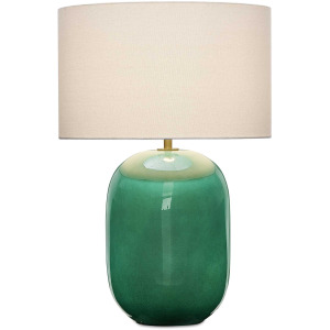 Hollis Teal Table Lamp