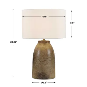 Harris Mottled Brown Table Lamp