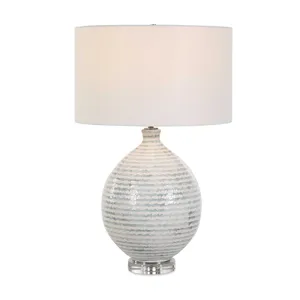 Clary Horizontally Striped Table Lamp