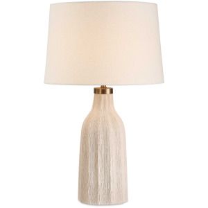 Maddox Textured Off White Table Lamp