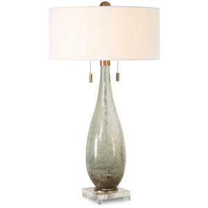 Cardoni Green Table Lamp